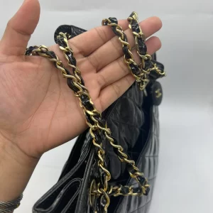 Chanel Patent Leather Tote - Image 6