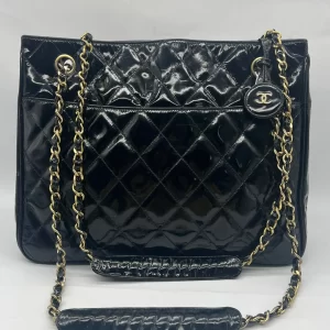 Chanel Patent Leather Tote